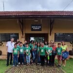 Alunos aprendem na prática sobre patrimônio histórico no Museu do Café