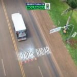 Após período de testes, radares de velocidade passam a multar motoristas em Rolândia