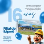 Comercial Ivaiporã celebra 16 anos de história e parceria com a população de Ibiporã