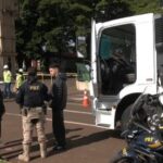Ação na BR-369 alerta motociclistas sobre perigo do ponto cego