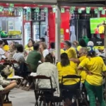 Prefeitura de Londrina libera mesas nas calçadas em dias de jogos da Copa