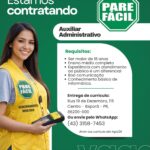 Pare Fácil abre vaga para Auxiliar Administrativo em Ibiporã